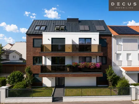 ANLEGER | ERSTBEZUG IN STAMMERSDORF | 3-ZIMMER-DACHGESCHOSSWOHNUNG | TERRASSE, KLIMA UND EINBAUKÜCHE