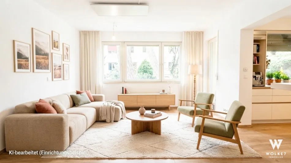 Familientraum im Grünen – 4-Zimmer-Wohnung, ca. 110 m² mit Balkon in Döbling - Titelbild