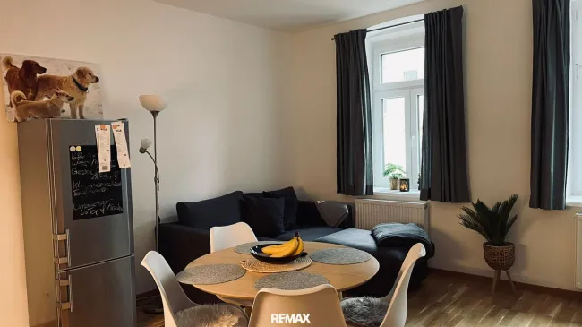 gemütliches Wohnzimmer mit Eckcouch