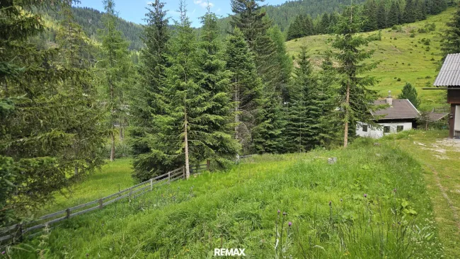 Sanfte Hanglage