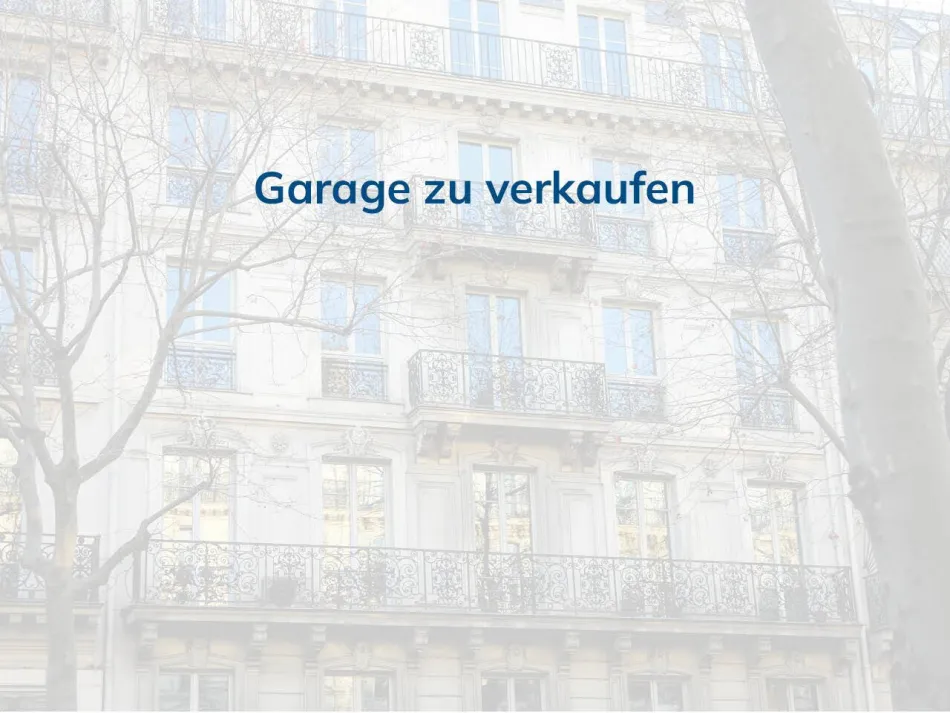 Garagenstellplatz nähe Hütteldorfer Straße - Titelbild
