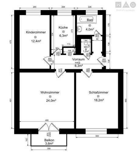 Wohnungsplan