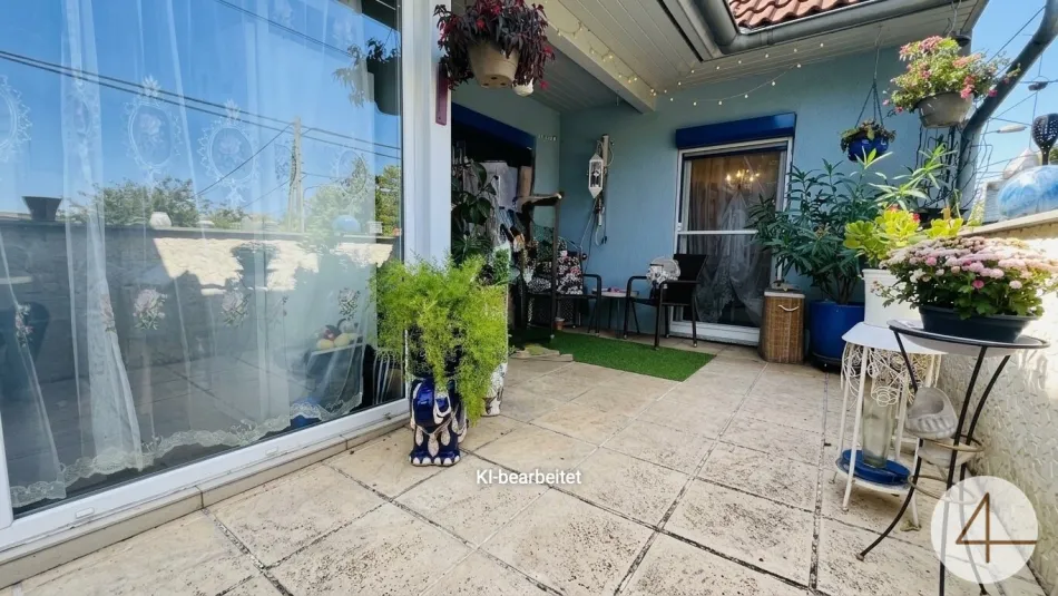 Wohnen am Mühlwasser · Einfamilienhaus mit Pool & Garten · 5 Min. zur U2 · 4 Zimmer · 128 m² · Grünruhelage in der Donaustadt - Bild