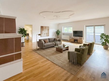 Wohnzimmer - Möbel und Dekoration KI-generiert