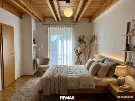 Schlafzimmer - KI erstelltes Bild