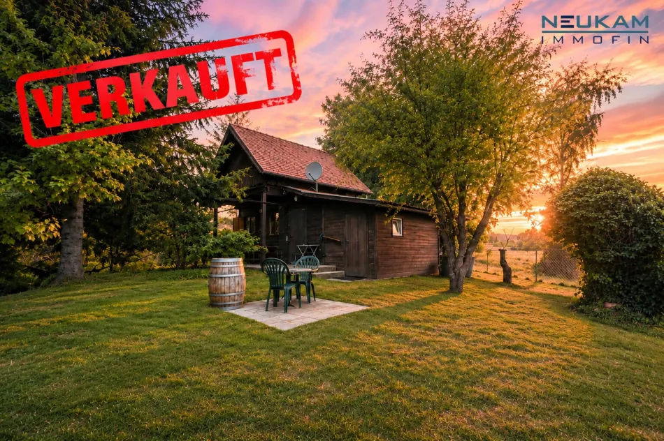 Ihr Rückzugsort im Grünen | Charmantes Wochenendhaus auf 679 m² Naturgrundstück - Titelbild