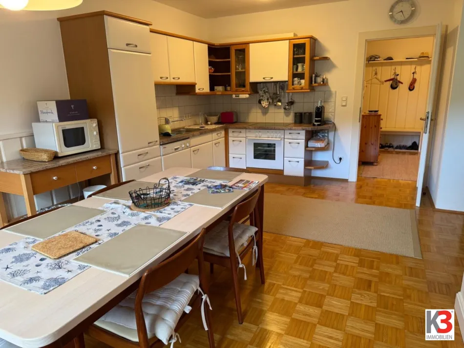 K3 - Gartenwohnung am Millstätter See mit Zweitwohnsitz und drei Parkplätzen - absolute Seenähe - Bild