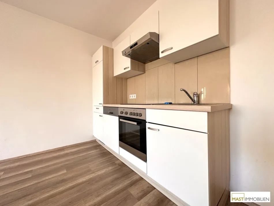 Optimal aufgeteilte 2 - Zimmer Wohnung inkl. Küche und Balkon direkt in Korneuburg - Bild