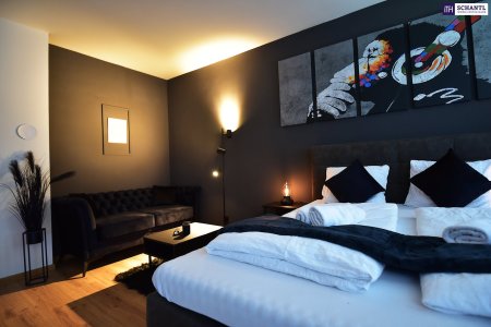 Monkey Loft im City Center | Stylishes Wohnen in der Grazer Innenstadt | 4. Liftstock | Balkon in den Innenhof | moderne Einrichtung