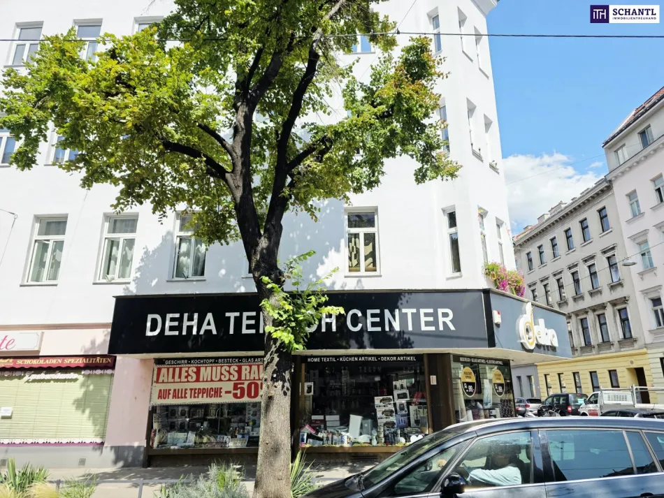 Ein Investment, das bereits arbeitet! Gut vermietetes Geschäftslokal mit 5,5 % Rendite! Das Gebäude erstrahlt bereits in vollem Glanz! SOMMERAKTION: 50 % Provisionsnachlass! - Bild