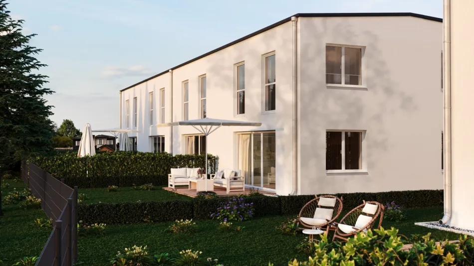 Reihenweise Grün - 9 Reihenhäuser mit Garten in Klagenfurt - Titelbild