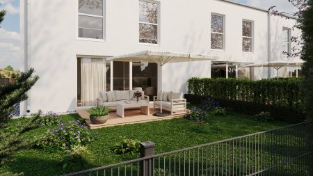 Reihenweise Grün - 9 Reihenhäuser mit Garten in Klagenfurt