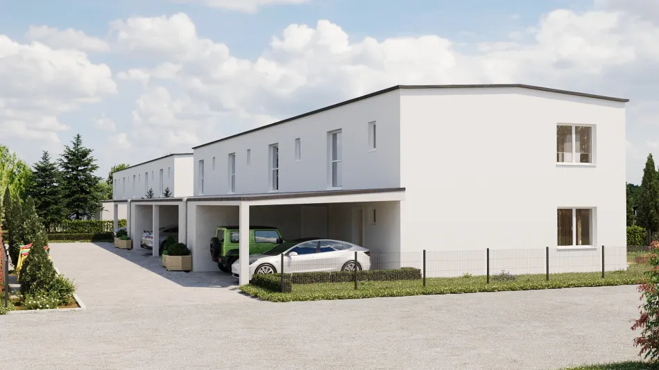 Reihenweise Grün - 9 Reihenhäuser mit Garten in Klagenfurt - Bild
