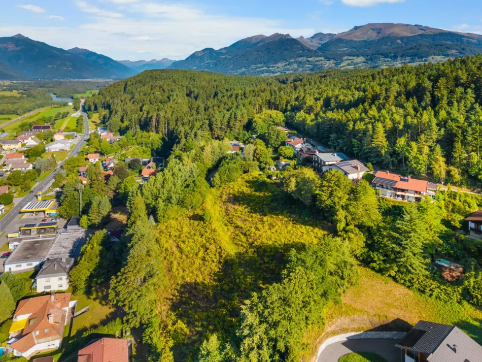 Kärnten – Spittal an der Drau! PANORAMA LIVING – Sechs sonnige Baugrundstücke mit Blick auf das Goldeck - Bild