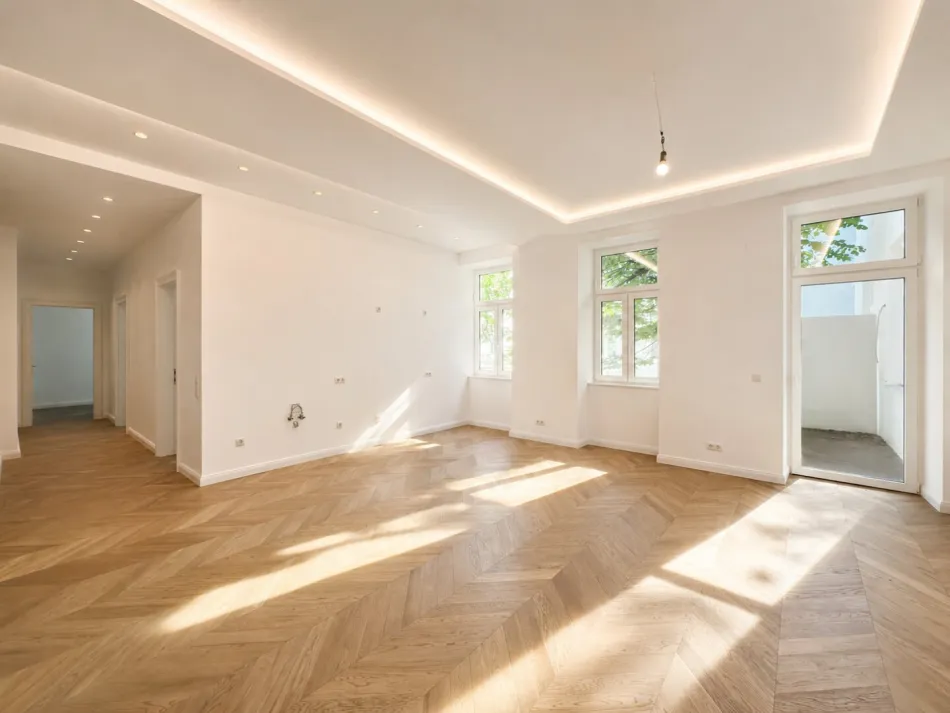 ***ERSTBEZUG 4-Zimmer-Altbauwohnung mit 2 Balkonen nahe 1010 in absoluter Ruhelage*** - Titelbild