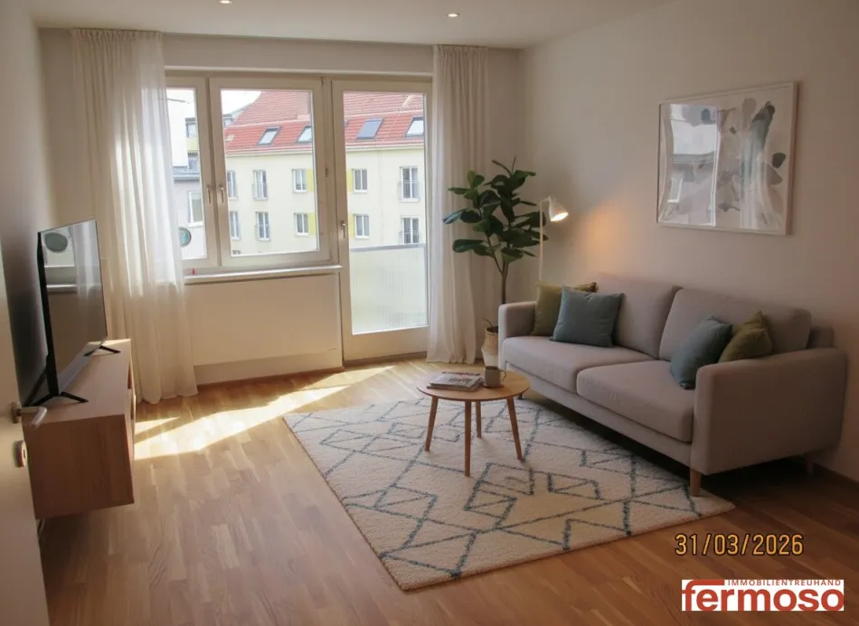 Charmante 3-Zimmer Wohnung, 61m², gepflegt, Parkett, 1210 Wien, €1500 mit Gutschein für Einbauküche - Titelbild