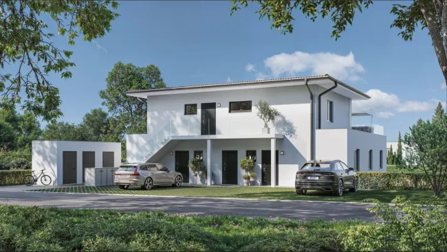 Wohnen am Attersee! Moderne 3 Zimmer Wohnung mit Seeblick - Bild
