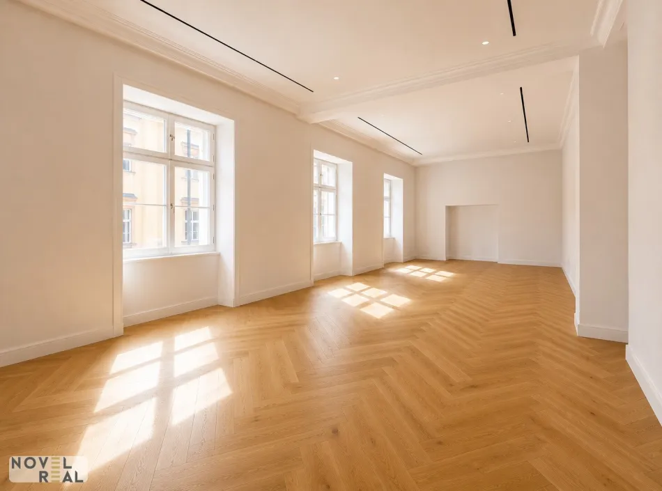Exklusive Eleganz in Top-Lage: Vollsanierte Luxuswohnung mit 4 Zimmern und 3 Bädern - Titelbild