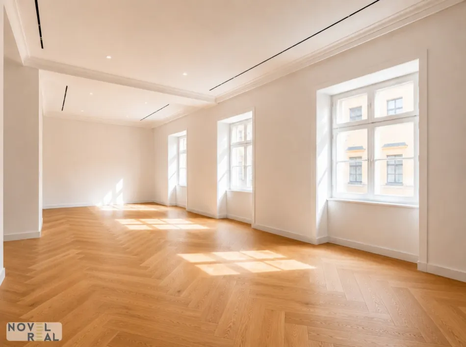 Exklusive Eleganz in Top-Lage: Vollsanierte Luxuswohnung mit 4 Zimmern und 3 Bädern - Bild