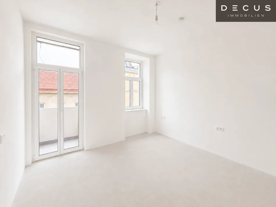 | GROSSZÜGIGE 3 ZIMMER WOHNUNG | SCHÖNER BALKON | MODERNER ERSTBEZUG | REVITALISIERTER ALTBAU | MEIDLING | - Bild