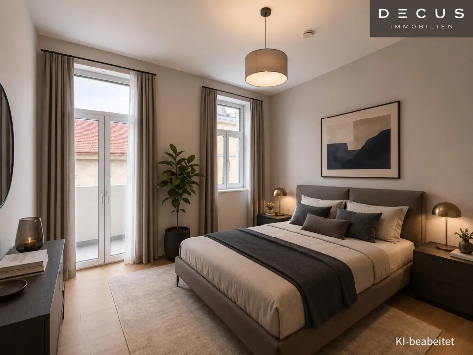 | GROSSZÜGIGE 3 ZIMMER WOHNUNG | SCHÖNER BALKON | MODERNER ERSTBEZUG | REVITALISIERTER ALTBAU | MEIDLING | - Titelbild