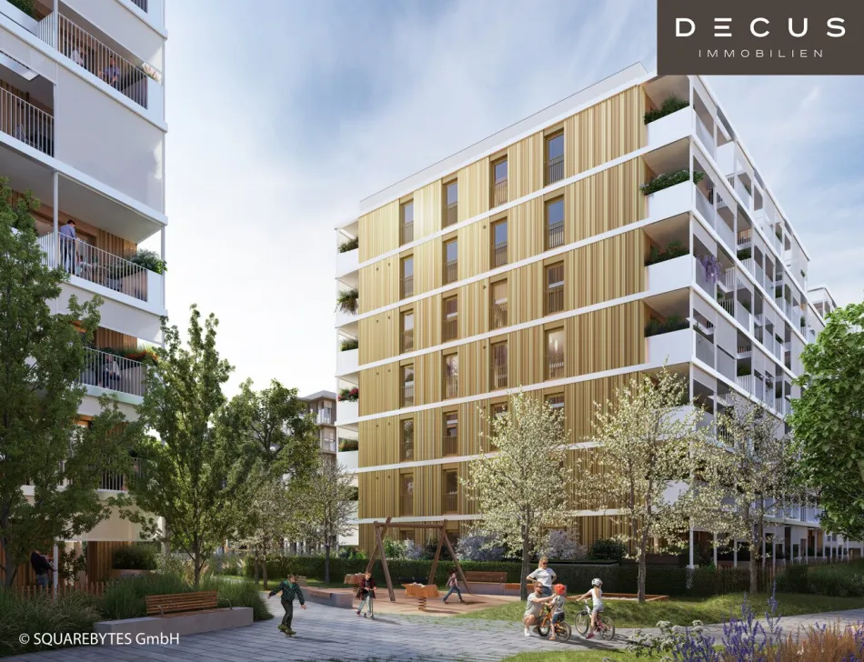 | NATÜRLICH DRAUSSEN | BAUFELD 14A | EIGENNUTZER | FERTIGSTELLUNG 2027 | VILLAGE IM DRITTEN - Bild