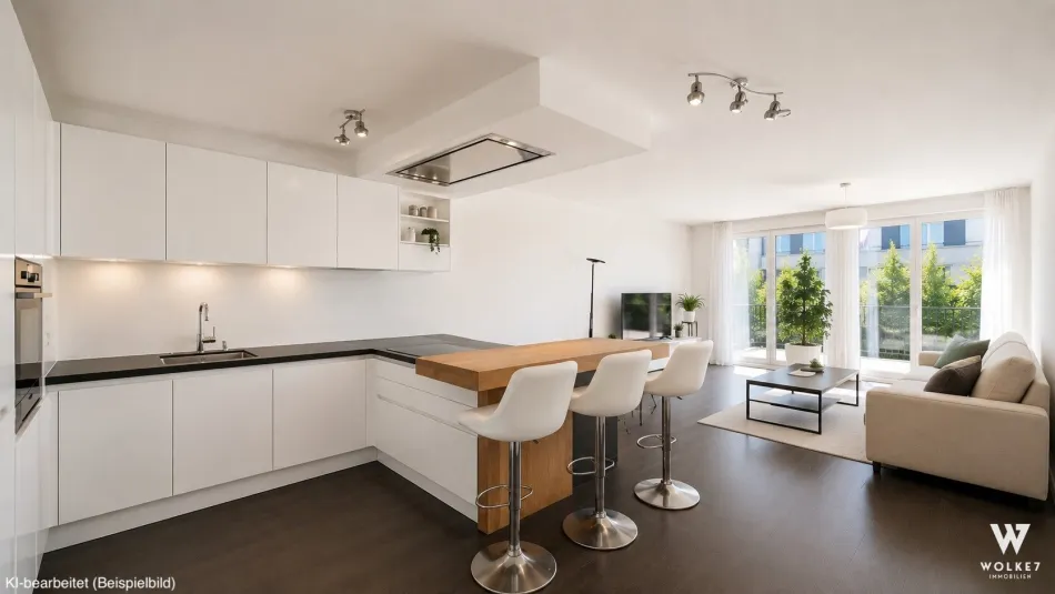 Familienfreundliche 4-Zimmer-Wohnung mit ca. 20 m² Freifläche I Garagenoption I Nahe U3 Gasometer - Bild