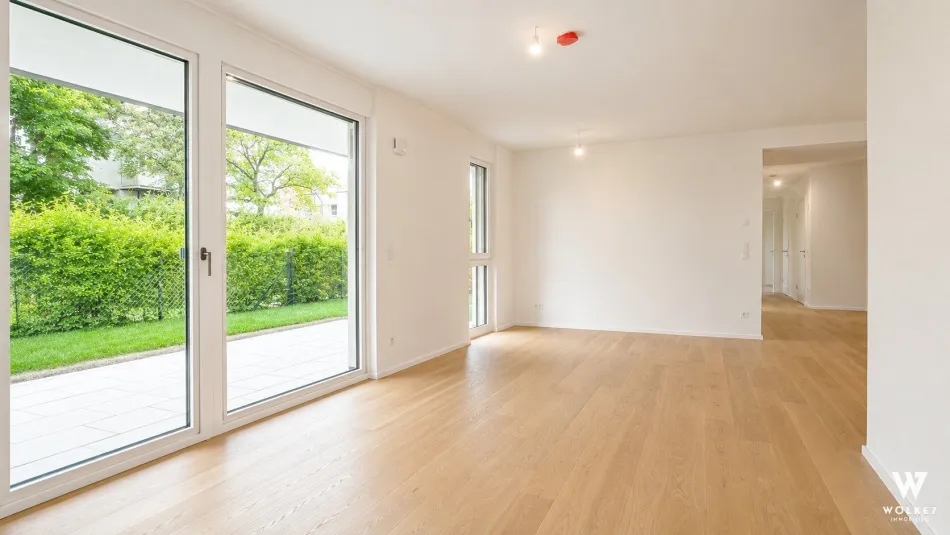 ERSTBEZUG am Wilhelminenberg: 4-Zimmer-Gartenwohnung | Fußbodenheizung & -Kühlung | Garage - Bild