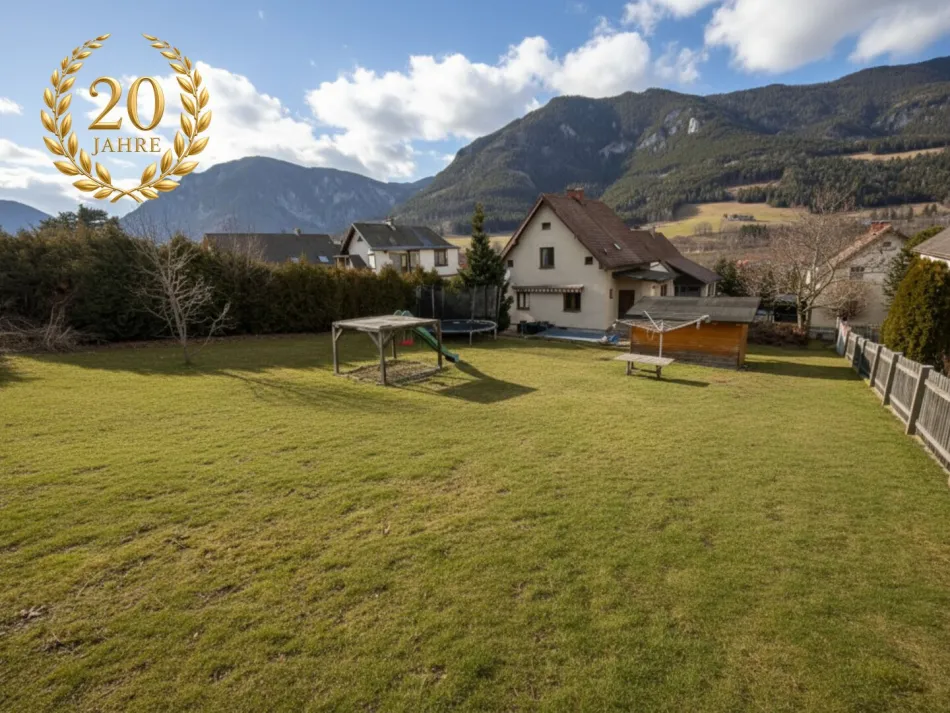 Einfamilienhaus mit Traumblick und E-Ladestation in Top-Lage von Payerbach - Titelbild