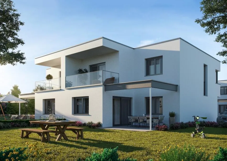BEGEHRTE LAGE IN DEUTSCHWAGRAM! IHR TRAUMHAUS MIT HÖCHSTER BAUQUALITÄT UND ENERGIEEFFIZIENZ - Titelbild