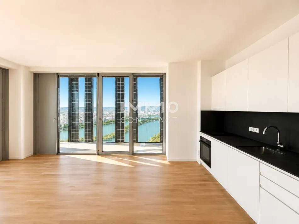 DC2 Ein Statement über der Stadt – Premium-Eckresidenz mit 36 m² Loggienfläche und ganztägiger Sonne - Bild