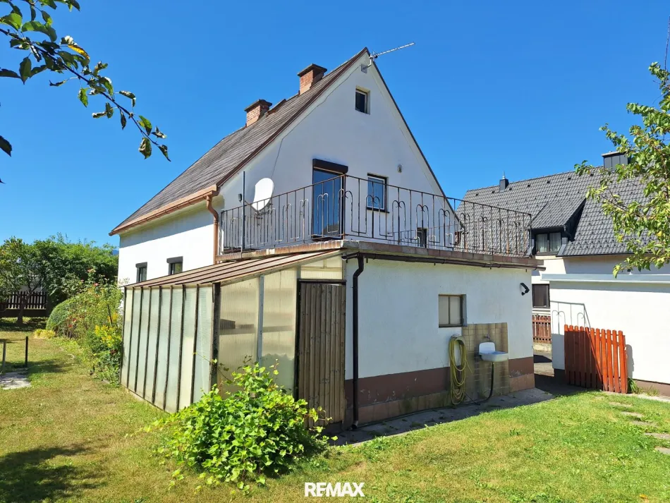 Blick aus dem Garten