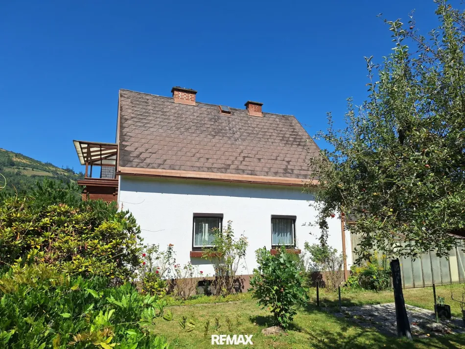Blick aus dem Garten