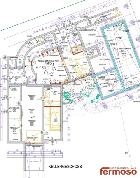 Plan Kellergeschoss