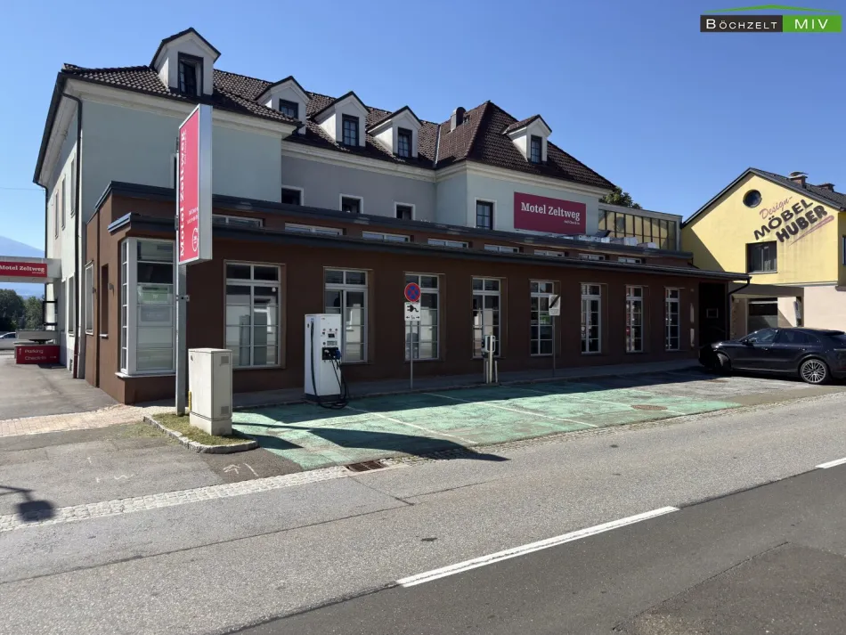 Vollausgestattete Gastronomie mit Terrasse, Eventbereich und Gastgarten in Zeltweg - ehem. Hubertushof - Bild