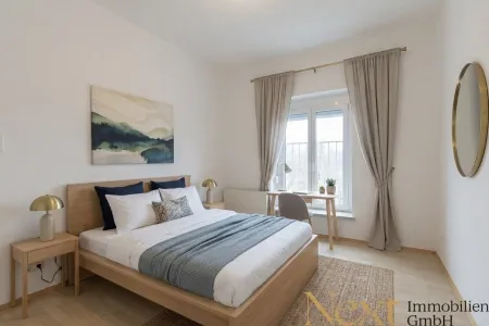 Schlafzimmer (KI möbliert)