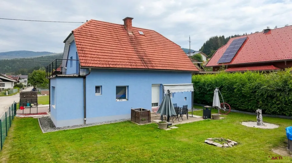 Wohnen im Gurktal: Einfamilienhaus mit ca. 122 m² Wohnfläche und großzügigem Garten - Bild