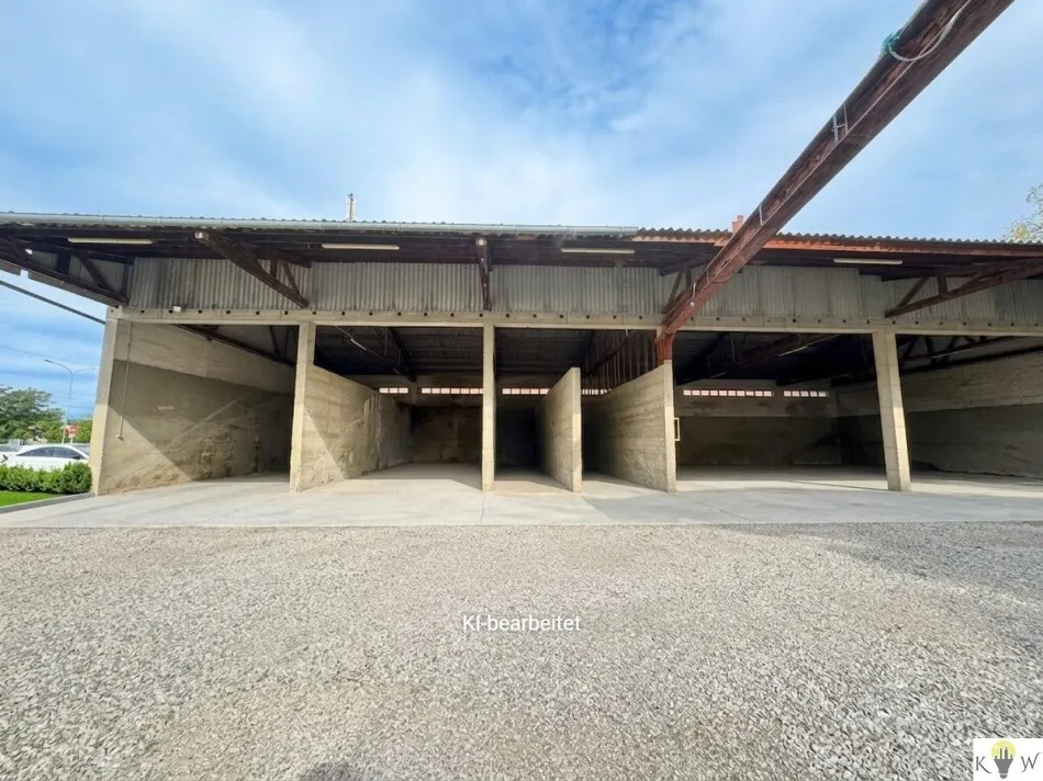 Großer Gewerbegrund mit Lagerhallen, Silos und vielseitigem Potenzial in Mönchhof - Bild
