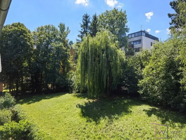 Ruhiger Grünblick