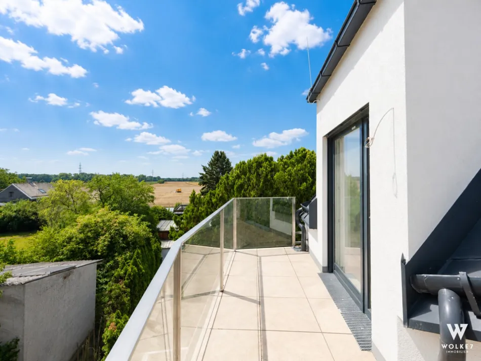 Exklusive 4-Zimmer-Maisonette mit Dachterrasse, Balkon & Weitblick – Modernes Wohnen in idyllischer Grünruhelage I Nähe Aspern - Bild