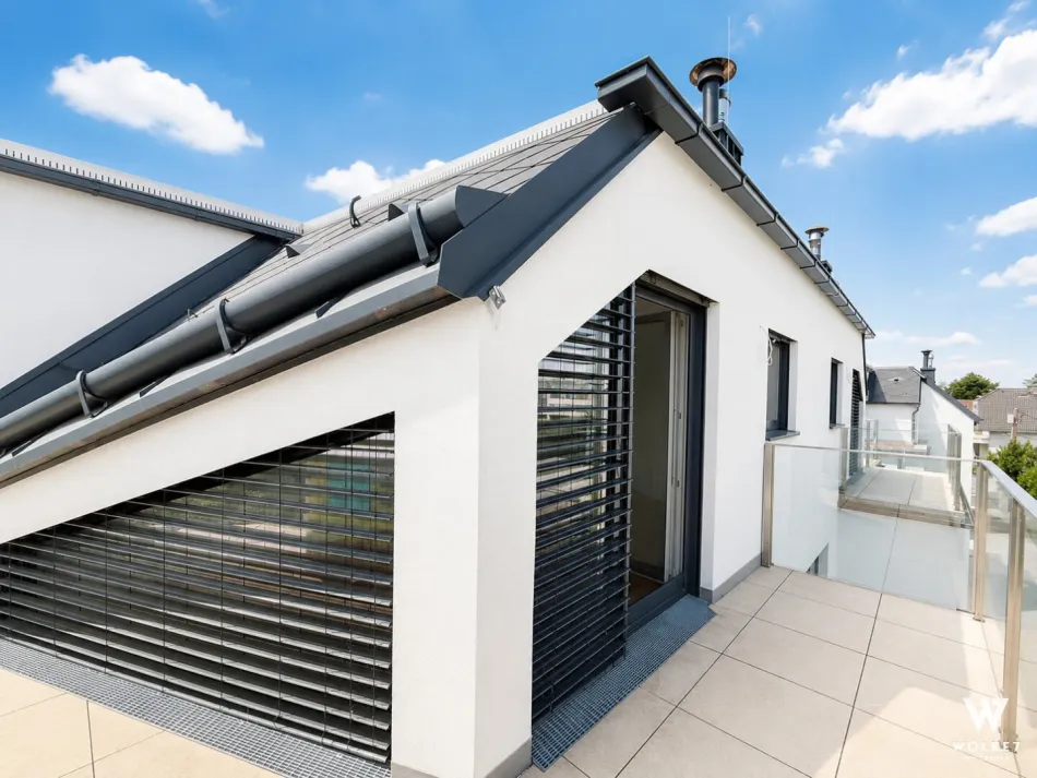 Exklusive 4-Zimmer-Maisonette mit Dachterrasse, Balkon & Weitblick – Modernes Wohnen in idyllischer Grünruhelage I Nähe Aspern - Bild
