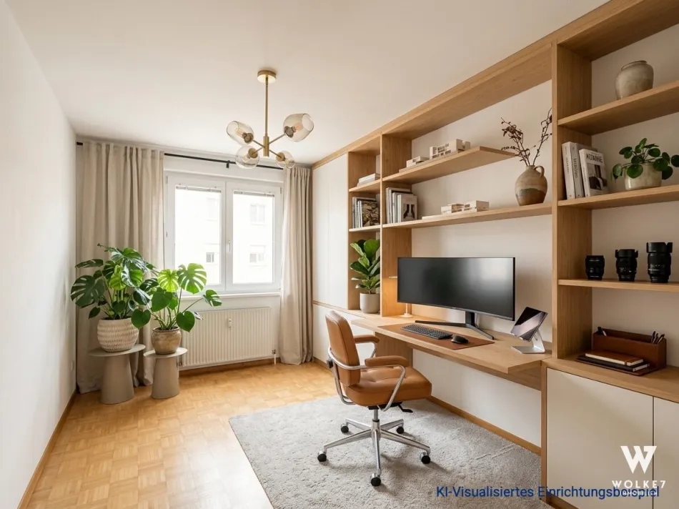 Exklusive 4-Zimmer-Wohnung mit Loggia im 19. Bezirk | Nähe U4, U6 & Währinger Park | Tiefgaragenplatz | Vielseitiges Nutzungspotenzial - Bild