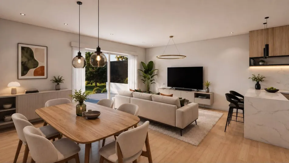 Visualisierung: Wohnzimmer