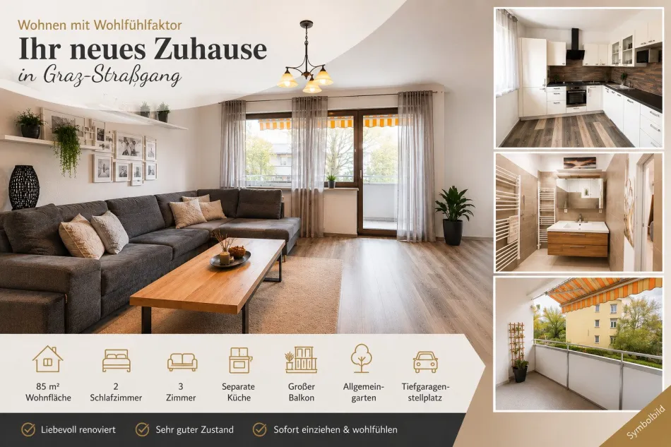 TRAUMWOHNUNG in Graz Strassgang - Titelbild
