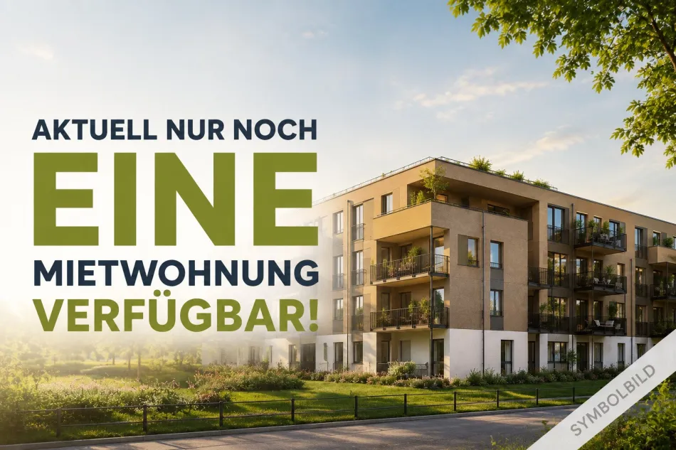 SCHNELL TERMIN VEREINBAREN - LETZTE VERFÜGBARE EINHEIT - Titelbild