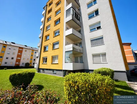TRAUN | ST.MARTIN: Vollständig möblierte 3-Zimmer-Wohnung mit kleinem Balkon in Trauner Bestlage!