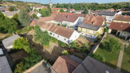 Perspektive (Haupthaus, Mietshaus, Garten)