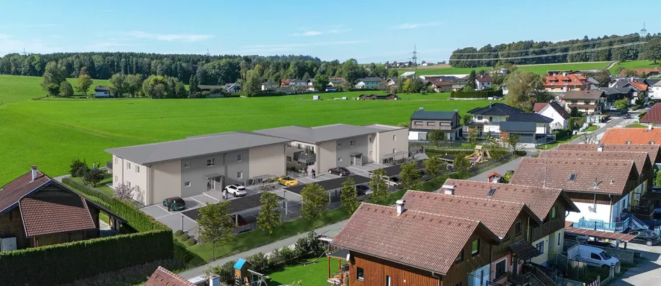 Fertigstellung im Sommer 2027 | Traumhafte EG-Gartenwohnung in Perwang am Grabensee - Bild
