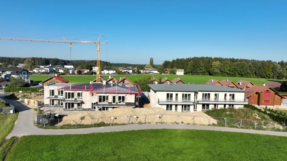BAUSTART ERFOLGT!!! Moderne 3-Zimmer-Wohnung mit Balkon nähe Grabensee - Bild