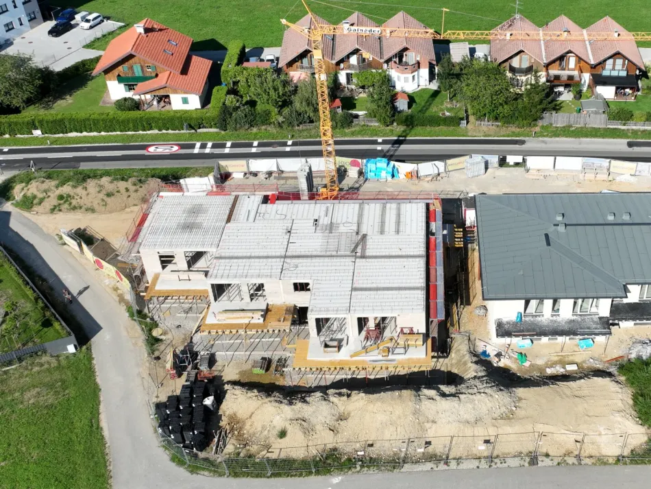 Moderne 3-Zimmer-Erstbezugswohnung mit Balkon in Perwang am Grabensee - Fertigstellung im Sommer 2027 - Bild